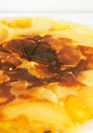 フライパンで☆カラメルりんごパンケーキ-レシピのメイン写真