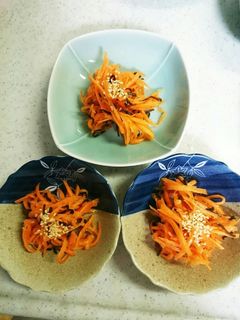 簡単混ぜるだけ人参と塩昆布サラダ 漬物風-レシピのメイン写真