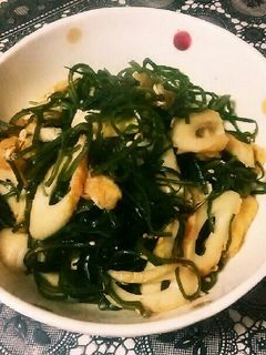 ジャジャっと簡単◎切り昆布の炒め煮。-レシピのメイン写真