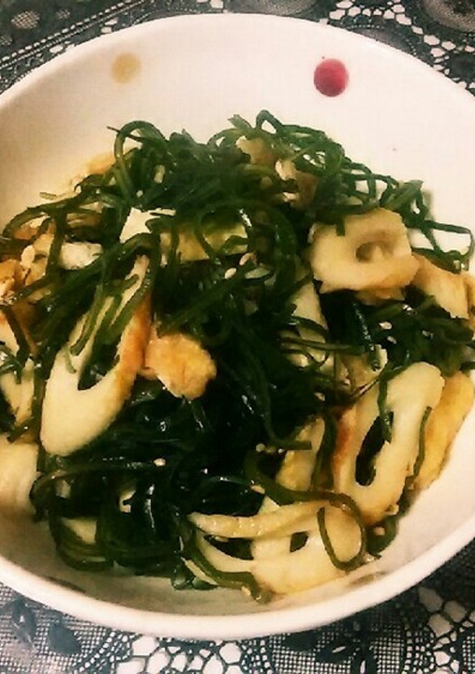 ジャジャっと簡単◎切り昆布の炒め煮。-レシピのメイン写真