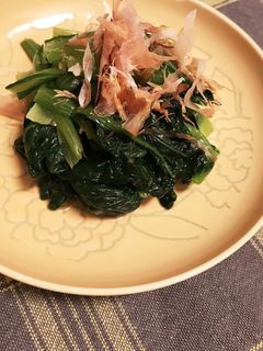 小松菜の辛子和え-レシピのメイン写真