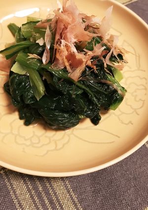 小松菜の辛子和え-レシピのメイン写真