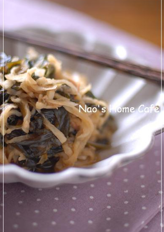 切干大根とワカメの炊いたん-レシピのメイン写真