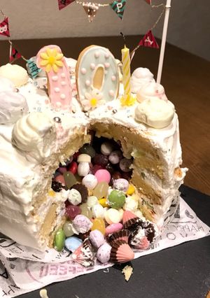 かくれんぼケーキ♪ギミックケーキ♪-レシピのメイン写真