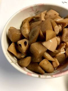 【ホットクック】蓮根 牛蒡 蒟蒻の甘辛煮-レシピのメイン写真