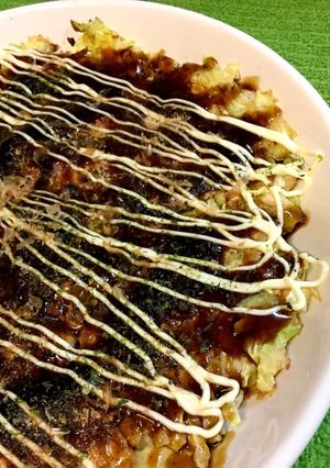 ベタつかない我が家のお好み焼き＊覚書-レシピのメイン写真