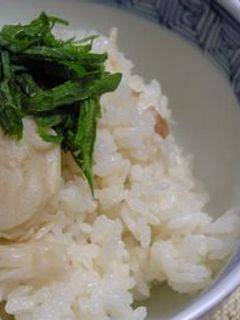 ホタテ炊き込みご飯<まぜるだけ!>-レシピのメイン写真