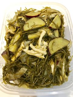 切り昆布とさつまいもの煮物-レシピのメイン写真