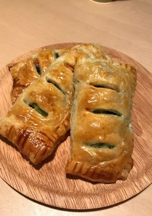 野菜とハムのミニパイ-レシピのメイン写真
