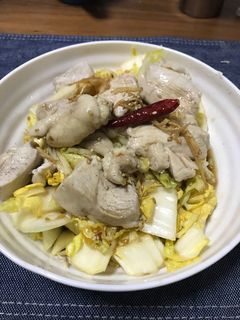 蒸し鶏と白菜の中華風マリネ-レシピのメイン写真