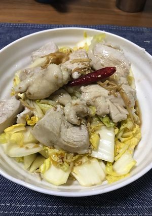 蒸し鶏と白菜の中華風マリネ-レシピのメイン写真