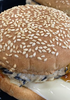 ヘルシーてりやきバーガー-レシピのメイン写真
