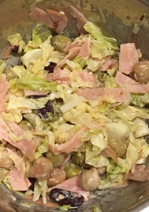 キャベツのおかかマヨサラダ-レシピのメイン写真
