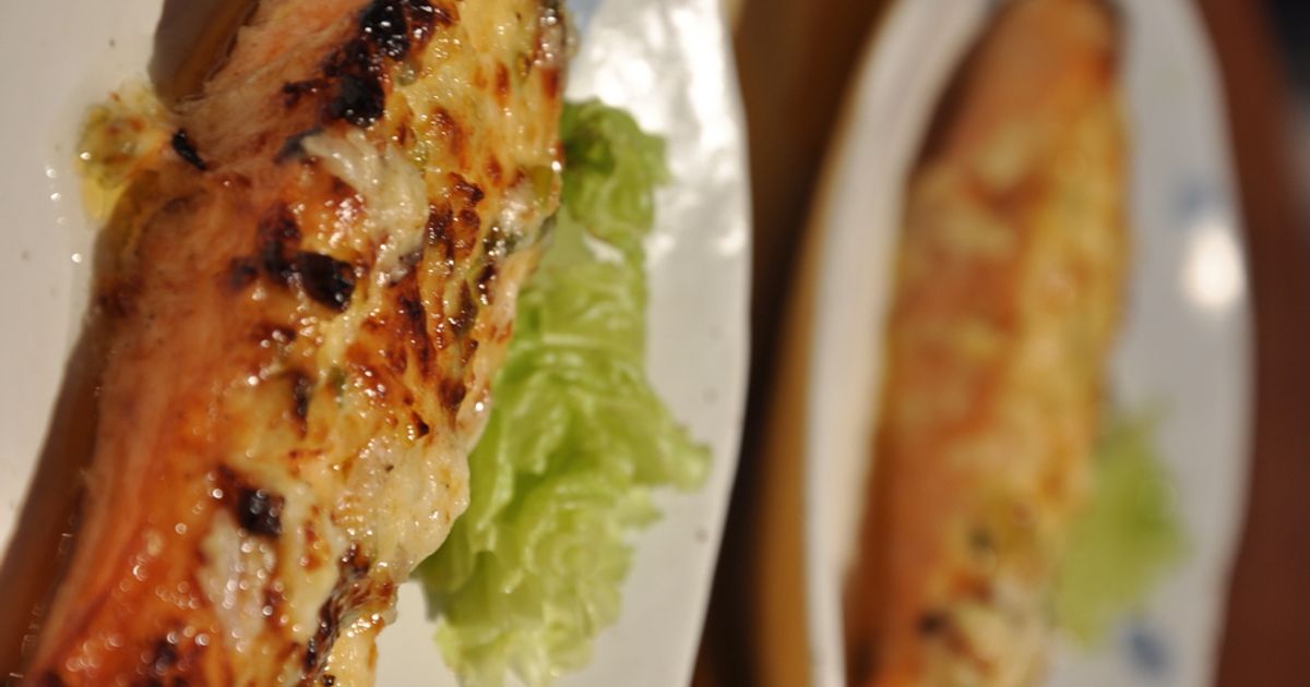 鮭マヨ☆オーブン焼き by MyDining 【クックパッド】 簡単
