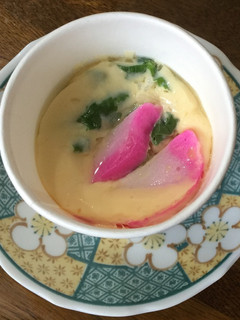 紙コップで茶碗蒸し 宝達志水町学校給食-レシピのメイン写真