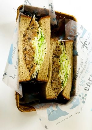 コロッケペーストサンドイッチ-レシピのメイン写真