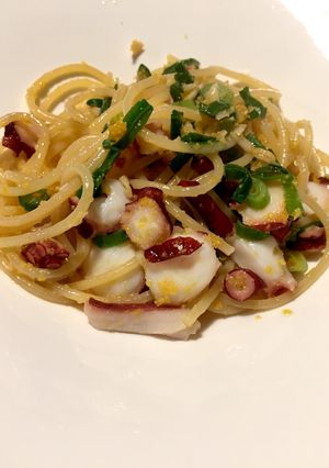 タコとからすみのパスタ-レシピのメイン写真