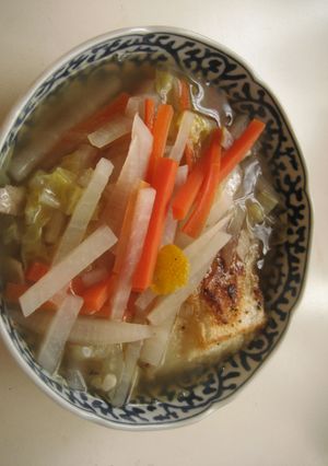 揚げもちの変わり雑煮-レシピのメイン写真