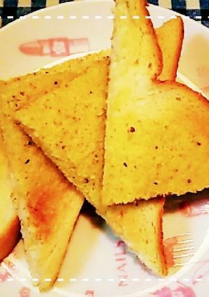 食パンで簡単！ガーリックトースト-レシピのメイン写真