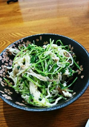 豆苗と切り干し大根マヨネーズ和え-レシピのメイン写真