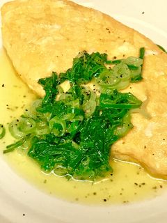 ねぎ&バターソース☆プレーンオムレツ-レシピのメイン写真