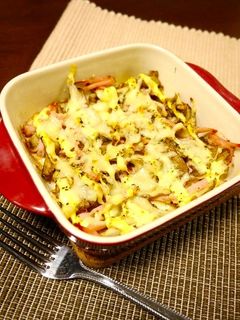 糖質オフ!舞茸とハムのチーズ焼き-レシピのメイン写真