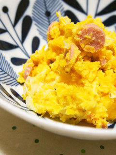 ポールウィンナーのさつま芋サラダ♪-レシピのメイン写真