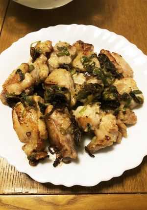 鶏モモマヨわないねぎ焼き-レシピのメイン写真