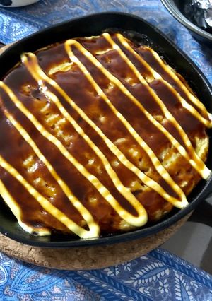 スキレットで山芋鉄板焼-レシピのメイン写真