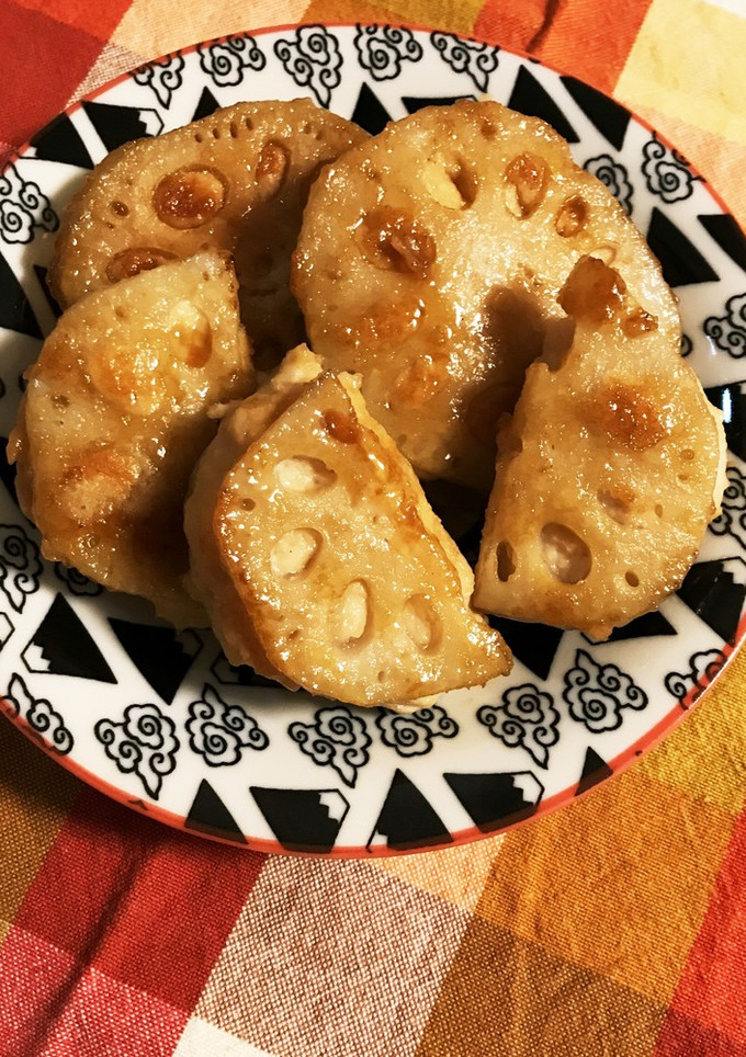 蓮根のはさみ焼き-レシピのメイン写真