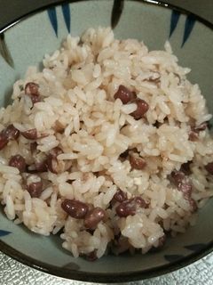 赤飯 黒豆ご飯-レシピのメイン写真