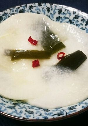 簡単!美味!聖護院大根の千枚漬け-レシピのメイン写真