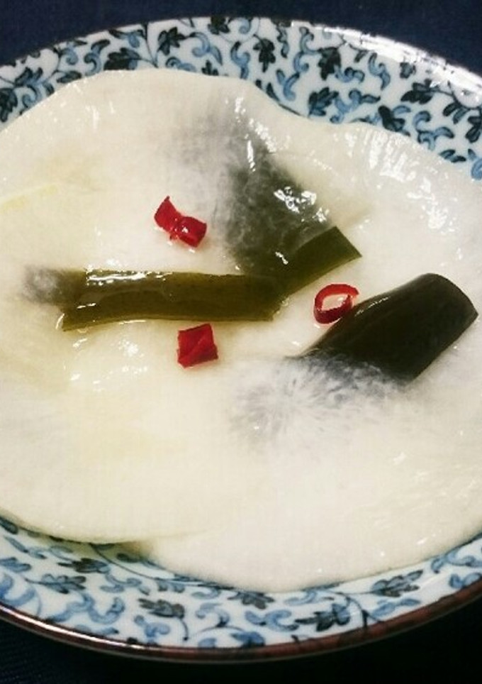 簡単！美味！聖護院大根の千枚漬け-レシピのメイン写真