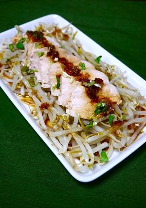糖質制限！鶏ハム風☆わさびおかか醤油-レシピのメイン写真