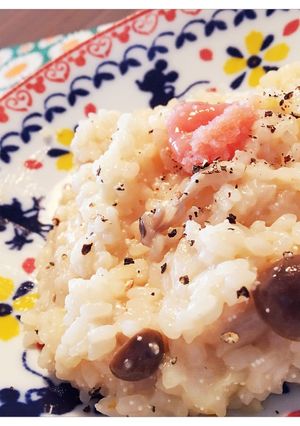 明太子のチーズリゾット-レシピのメイン写真