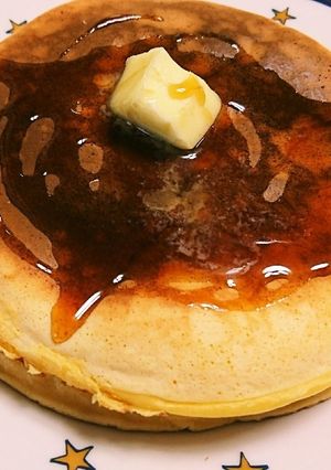旨ウマ♪喫茶店風ホットケーキ-レシピのメイン写真