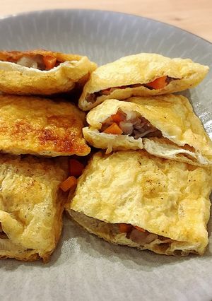 油揚げの肉詰め-レシピのメイン写真