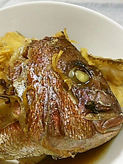 身がふっくら♡フライパンで鯛のあら煮-レシピのメイン写真