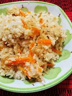 簡単 おからの炒り煮-レシピのメイン写真