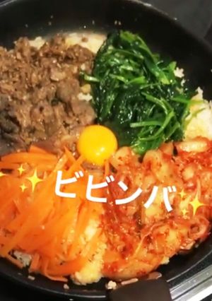 フライパン★コストコのプルコギでビビンバ-レシピのメイン写真