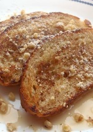 休日のカフェ風★しっとりフレンチトースト-レシピのメイン写真