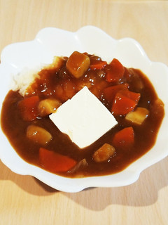 カレーライスにクリームチーズ♡-レシピのメイン写真