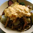 半熟玉子の焼きそば