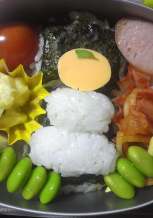 年中■お弁当(鏡餅)-レシピのメイン写真