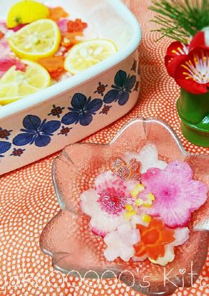 おせちに☆簡単華やか♪花型紅白なます-レシピのメイン写真