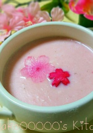 簡単華やか♪紅大根ポタージュ-レシピのメイン写真