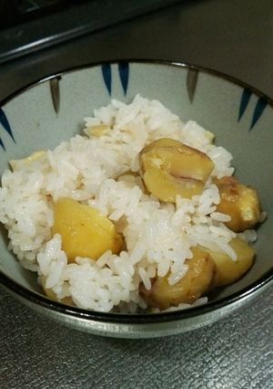 栗ご飯-レシピのメイン写真