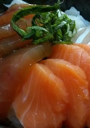 まぐろ漬け海鮮丼-レシピのメイン写真