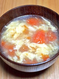 トマトとたまごのスープ-レシピのメイン写真