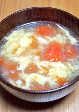 トマトとたまごのスープ-レシピのメイン写真